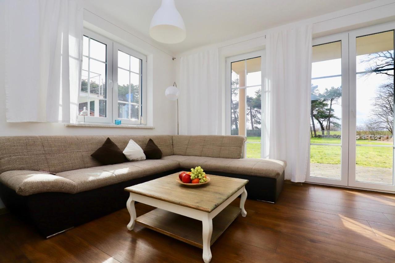 Ferienwohnung1 In Der Villa Westwind Thiessow Bagian luar foto