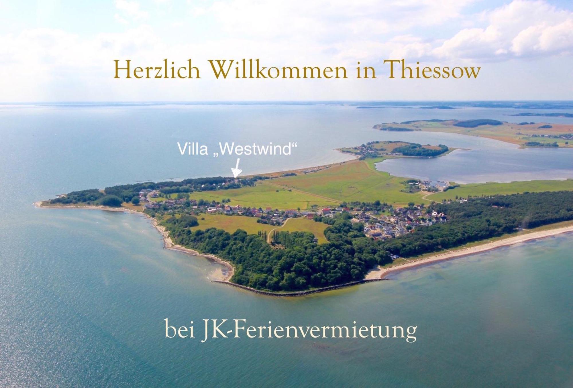 Ferienwohnung1 In Der Villa Westwind Thiessow Bagian luar foto