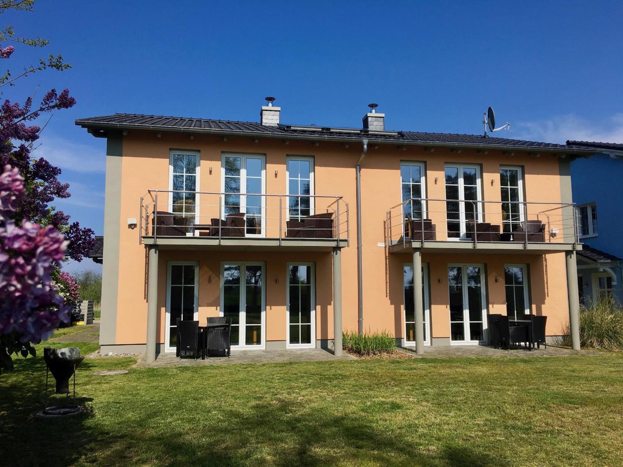 Ferienwohnung1 In Der Villa Westwind Thiessow Bagian luar foto